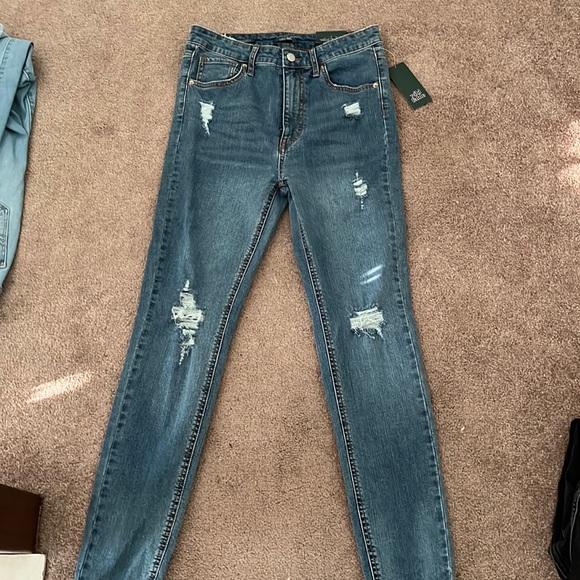 Denim - Hi rise skinny jeans 8/29 waist